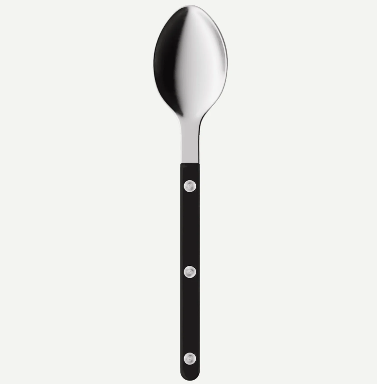 Sabre Paris dessert spoon on a white background