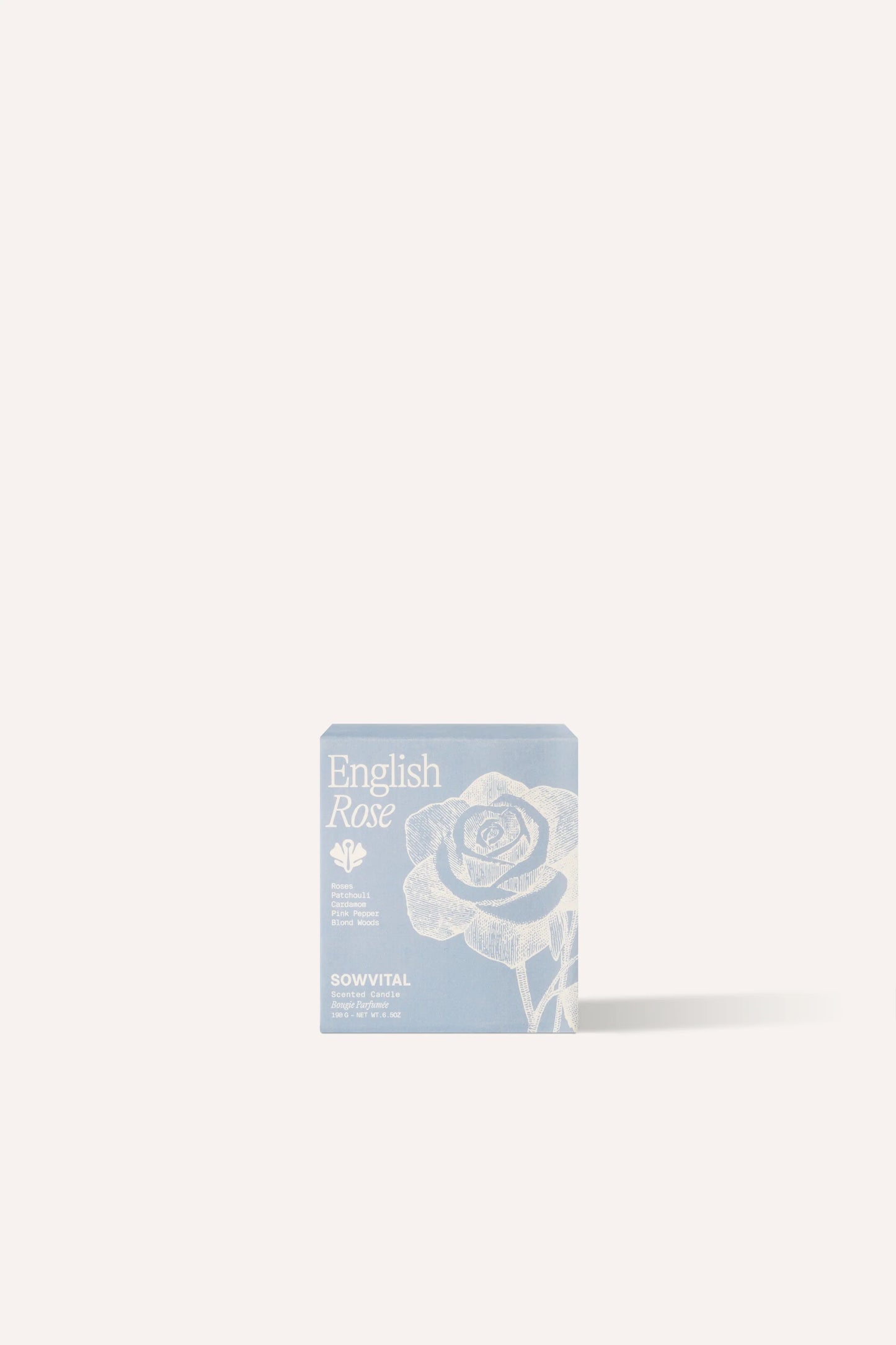SOWVITAL Scented Candle - English Rose