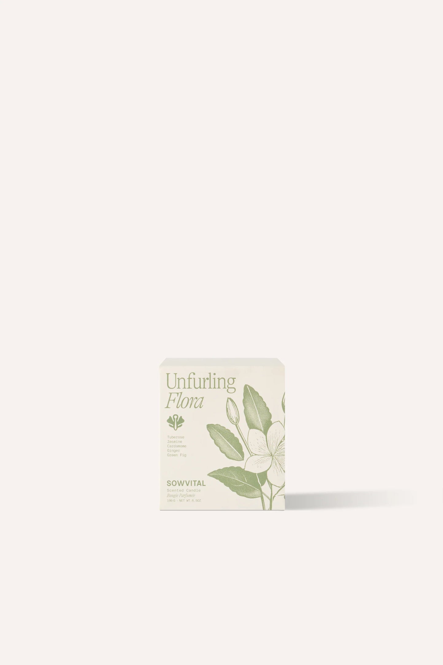 SOWVITAL Scented Candle - Unfurling Flora