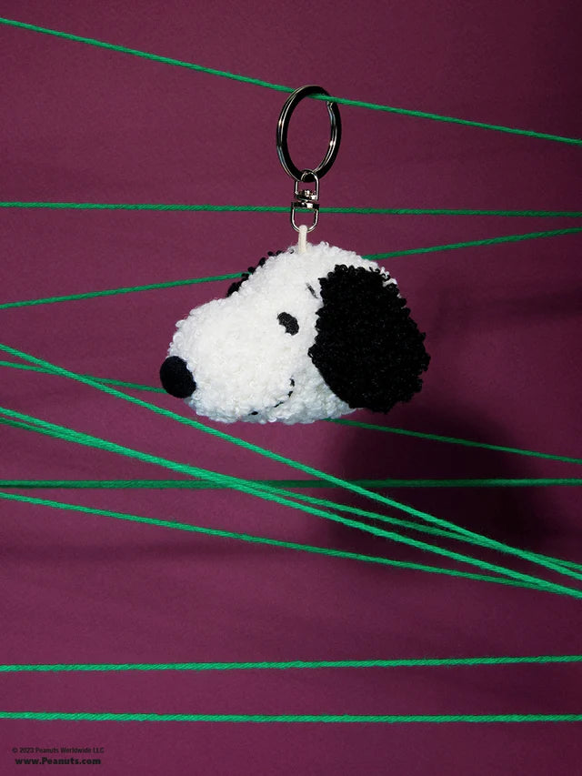 Snoopy ECO Tiny Teddy Cream Keyring