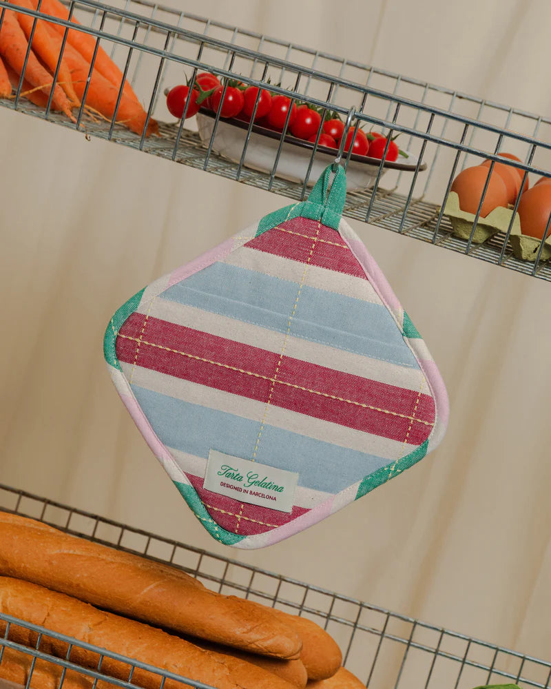 Tarta Gelatina Striped Pot Holder
