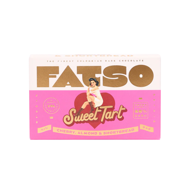 Sweet Tart FATSO Chocolate - Cherry, Almond & Shortbread