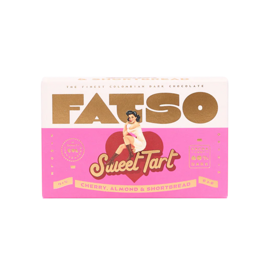 Sweet Tart FATSO Chocolate - Cherry, Almond & Shortbread