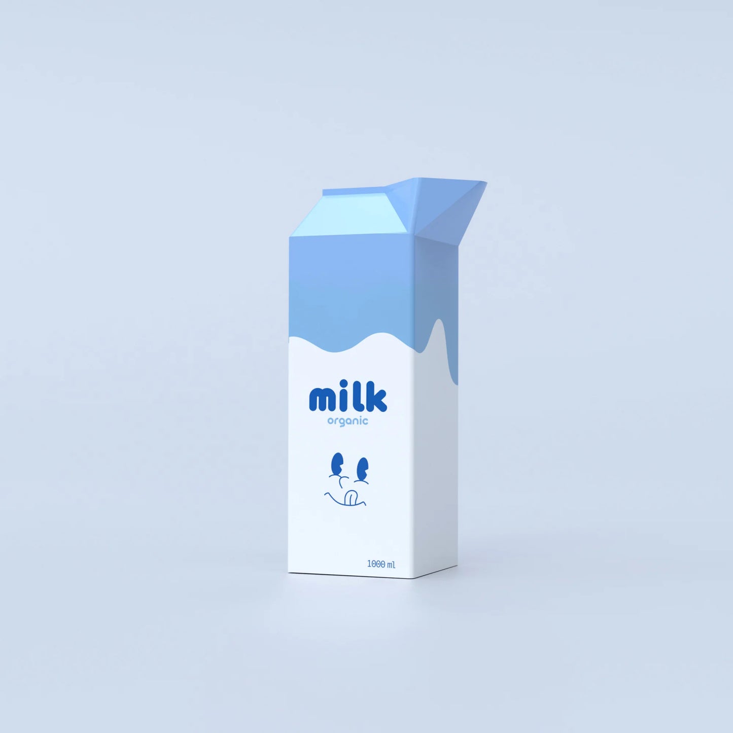 Fluid Market Ceramic Milk Vase