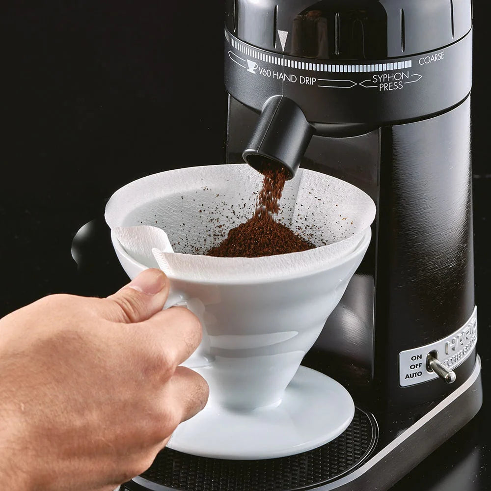 Hario V60 Ceramic Coffee Dripper White Size 02