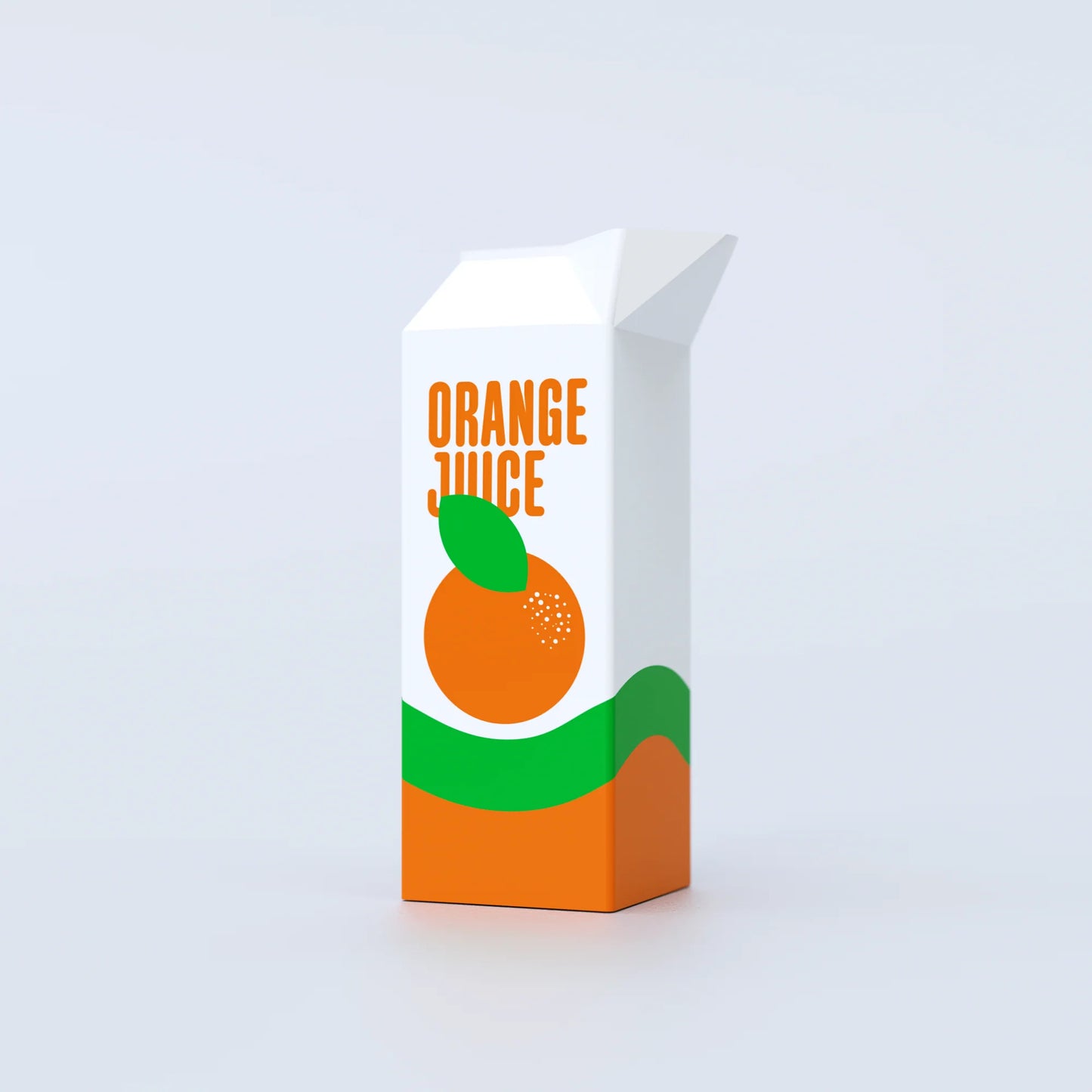 Fluid Market Ceramic Orange Juice Vase