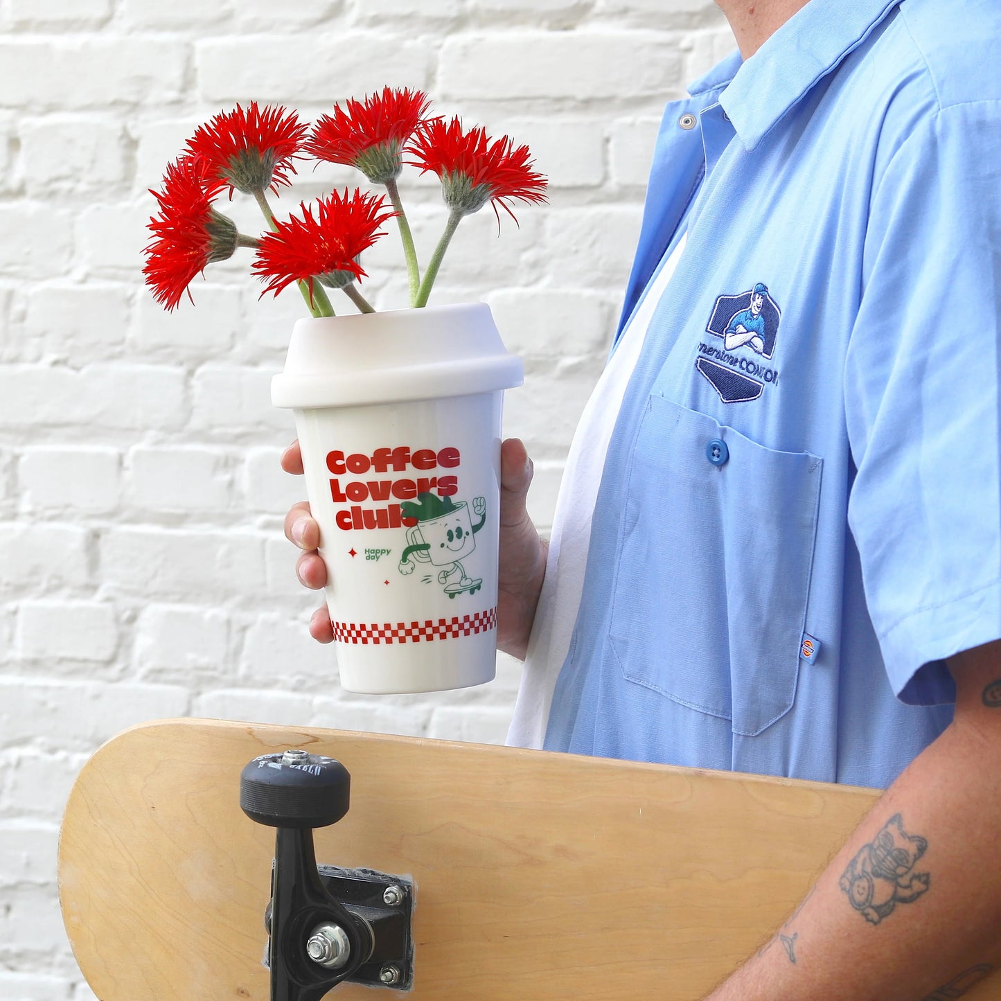 Fluid Market Cup Of Coffee Vase