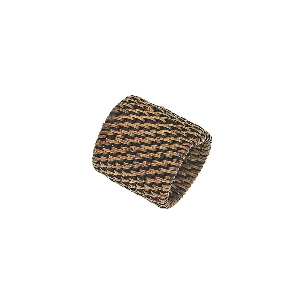 Walton & Co Rattan Napkin Ring on a white background