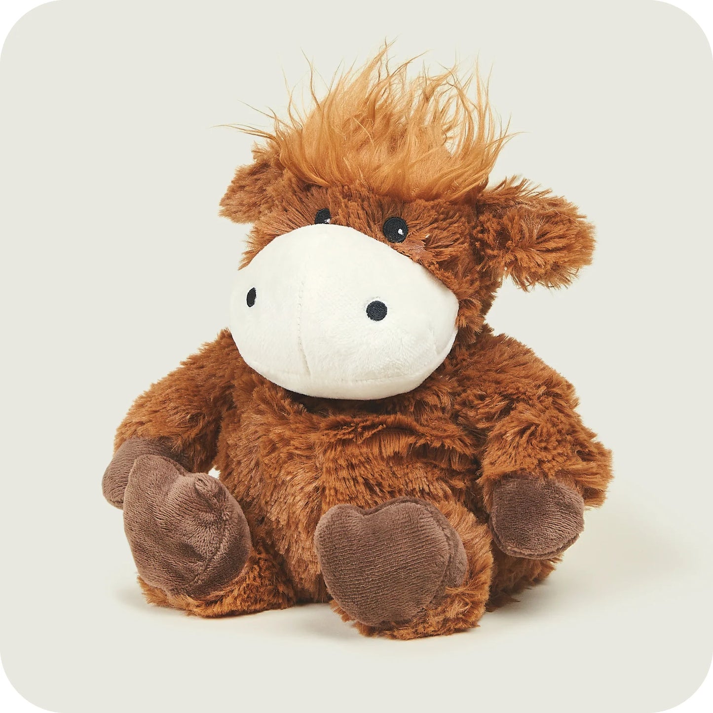 Warmies Highland Cow Snuggable Hottie Heatable Toy