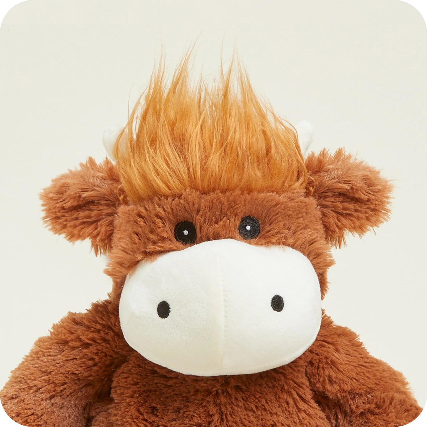 Warmies Highland Cow Snuggable Hottie Heatable Toy