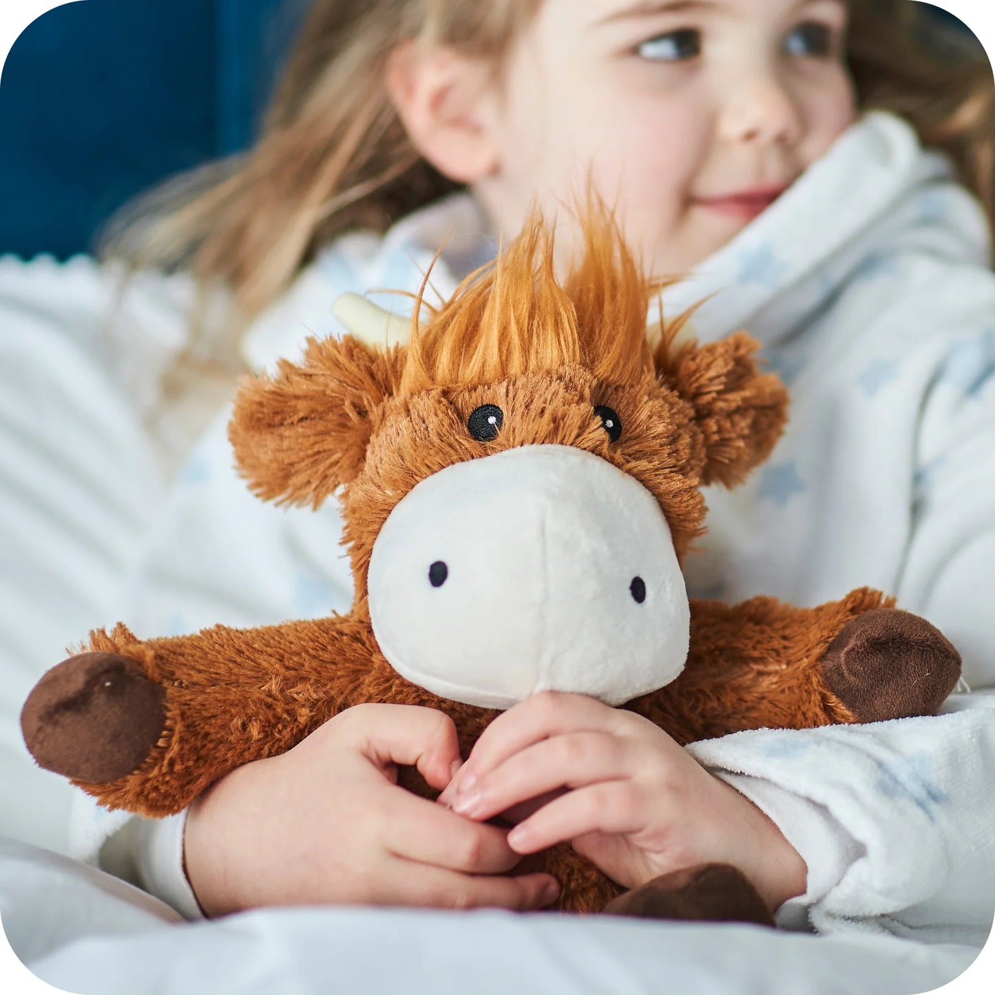 Warmies Highland Cow Snuggable Hottie Heatable Toy