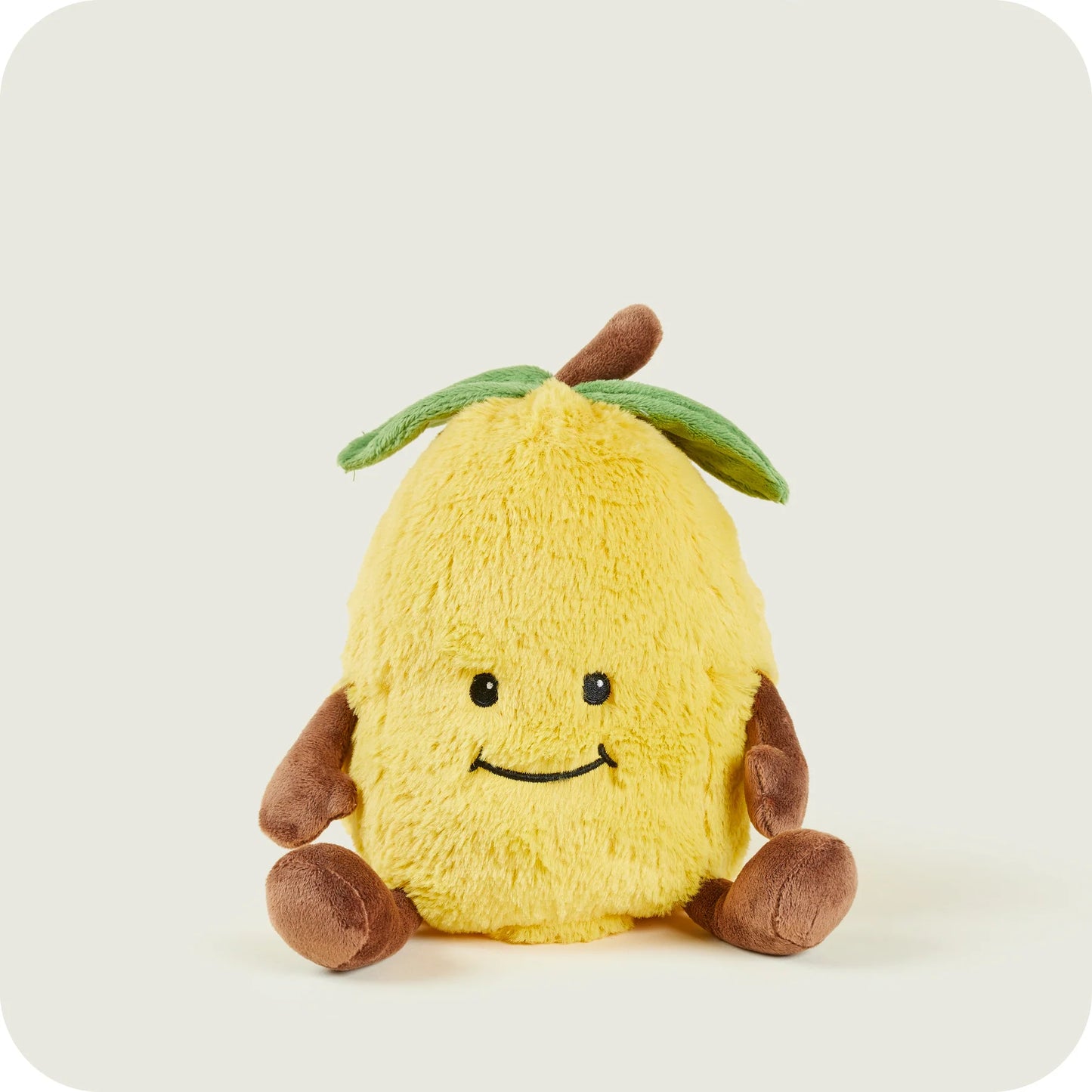 warmies lemon snuggable hottie heatable toy