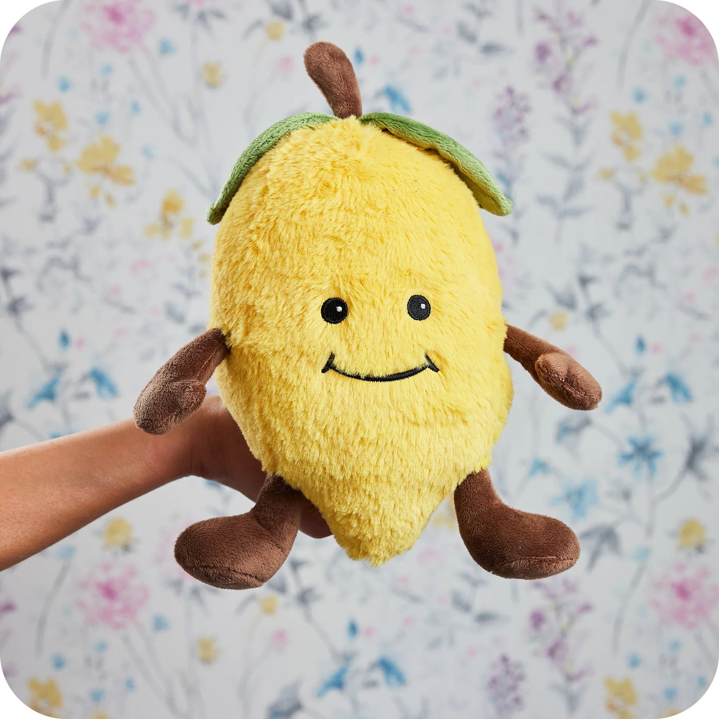 Warmies Lemon Snuggable Hottie Heatable Toy
