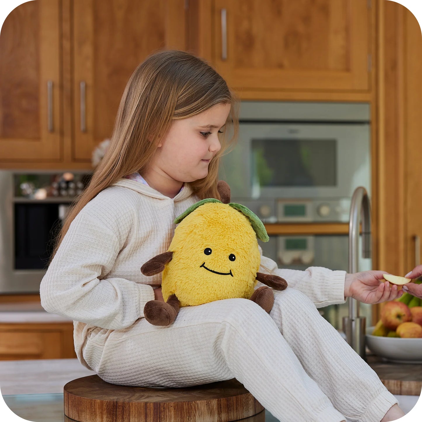 Warmies Lemon Snuggable Hottie Heatable Toy