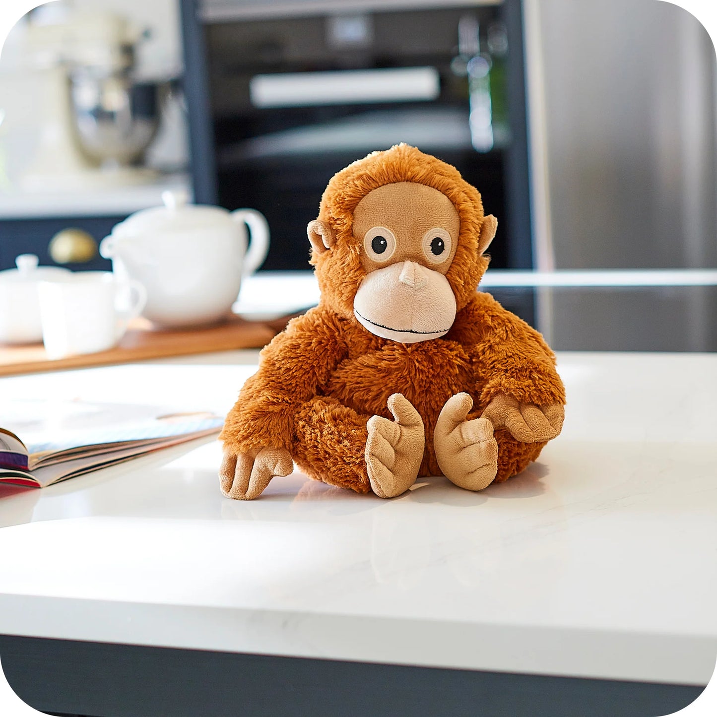 Warmies Orangutan Snuggable Hottie Heatable Toy