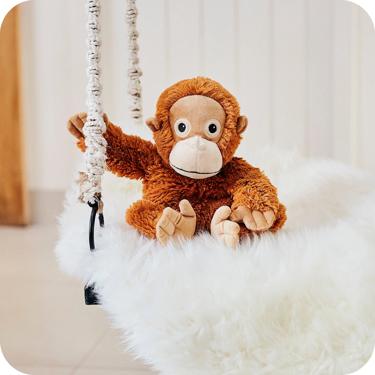 Warmies Orangutan Snuggable Hottie Heatable Toy