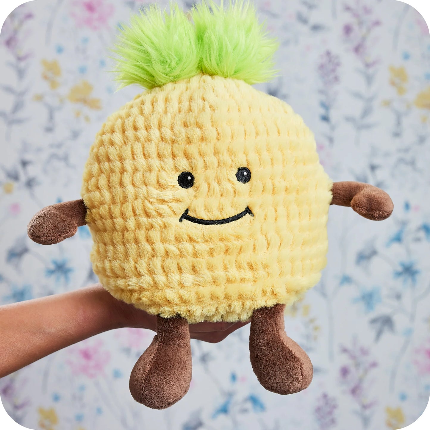 Warmies Pineapple Snuggable Hottie Heatable Toy