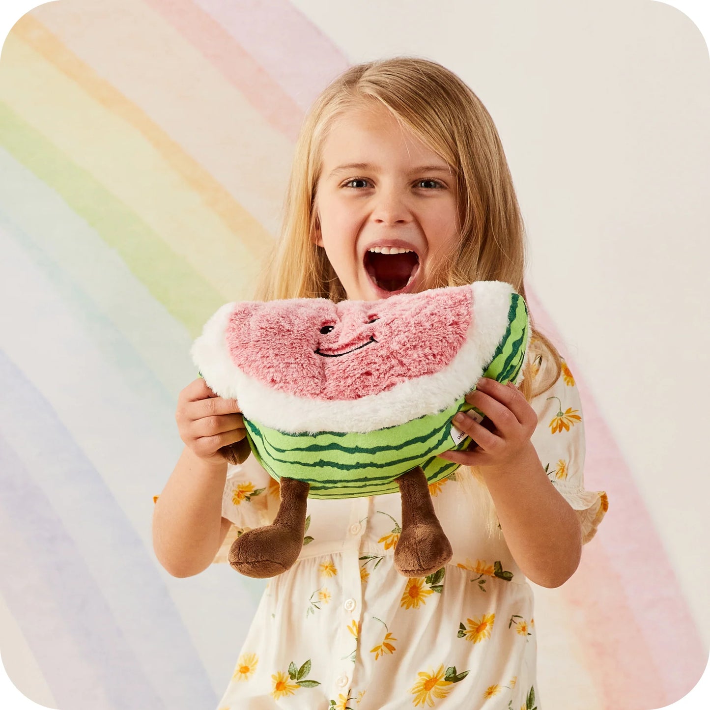 Warmies Watermelon Snuggable Hottie Heatable Toy