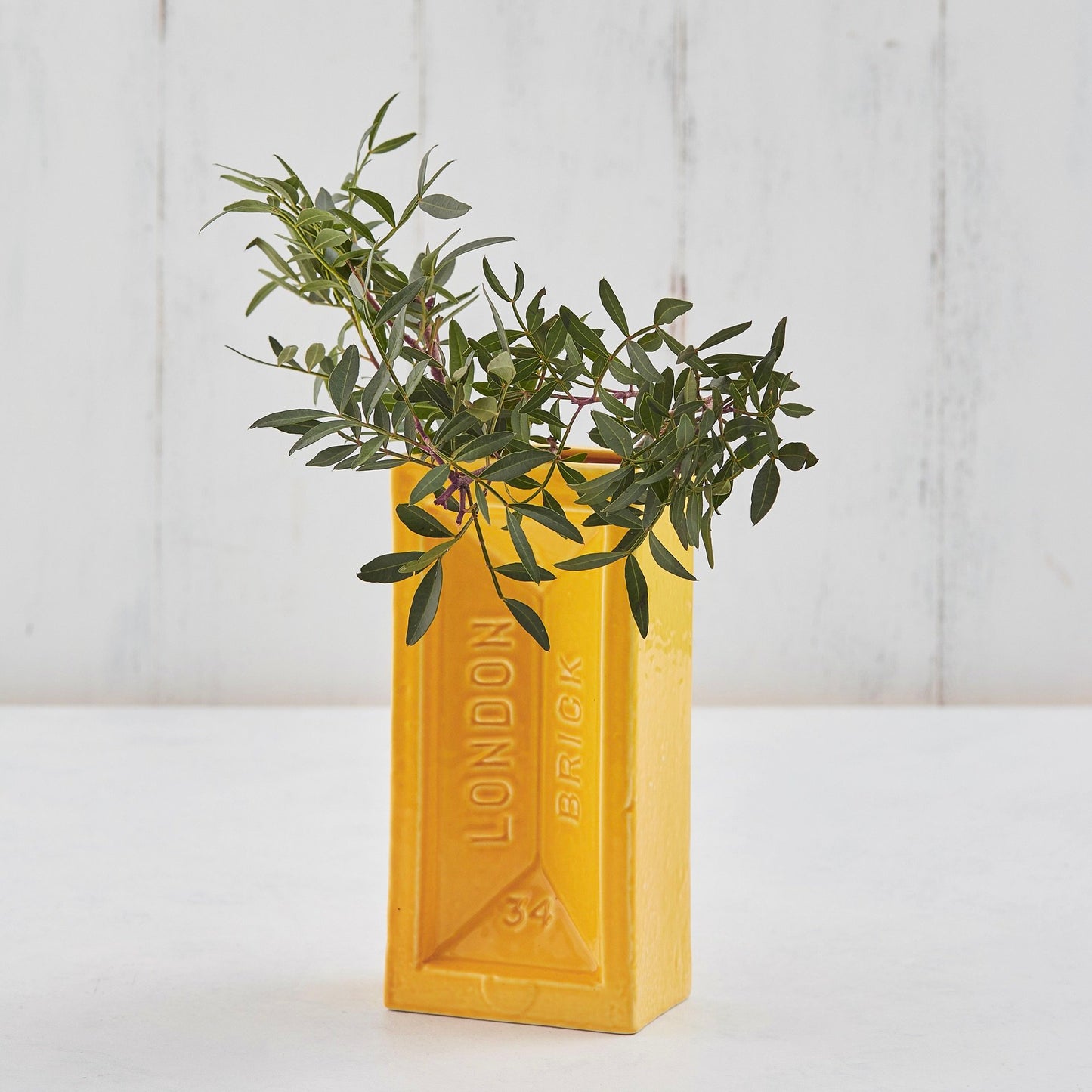 London Brick Vase - Yellow