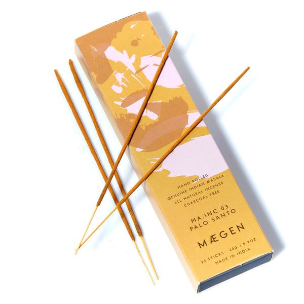 MAEGEN Palo Santo Incense Sticks (25 sticks)