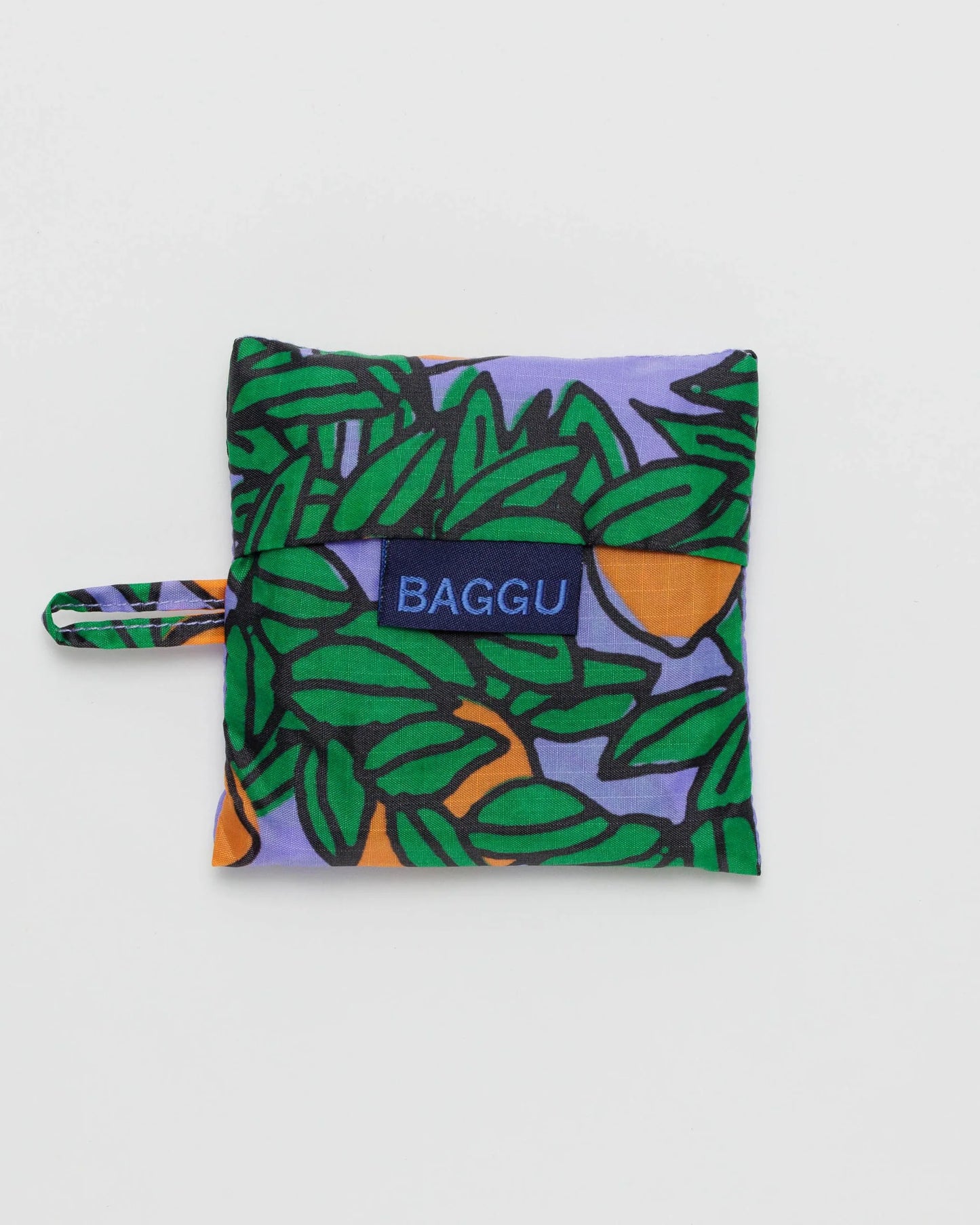 BAGGU Baby Reusable Bag - Orange Tree Periwinkle