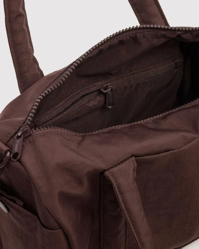 BAGGU Nylon Duffle Bag - Coffee