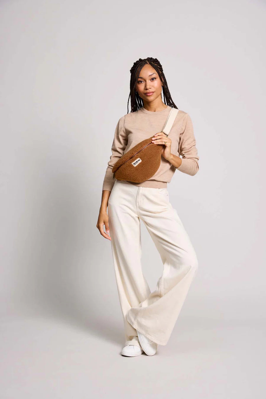 Hindbag Olivia Teddy Fanny Pack - Brown
