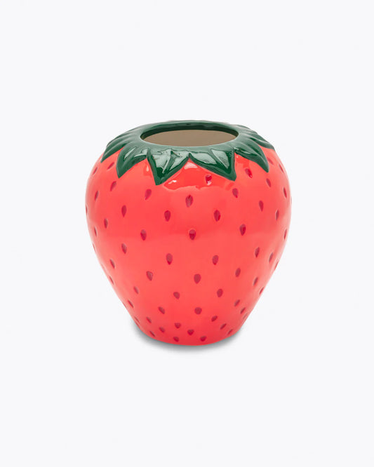 bando strawberry field ceramic vase