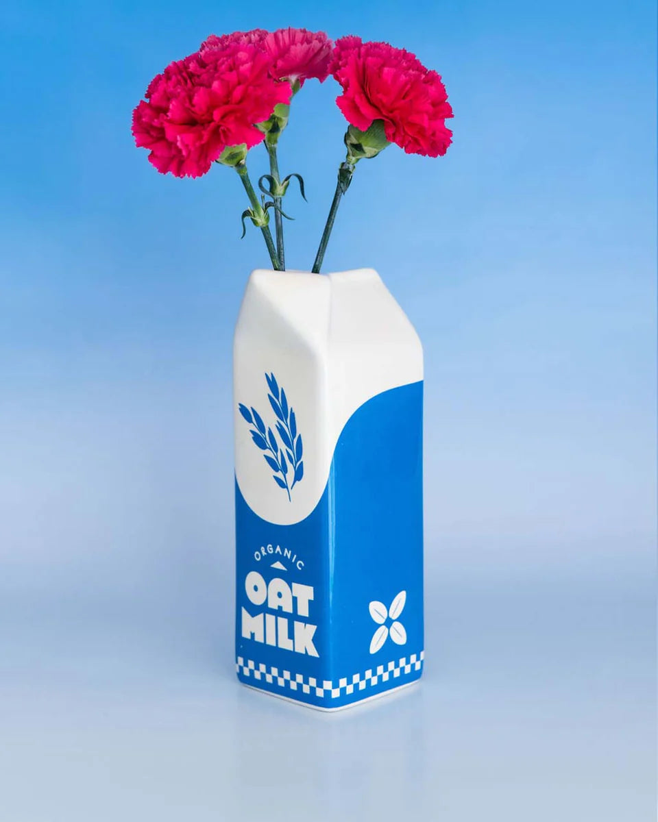 Bando oat milk vase