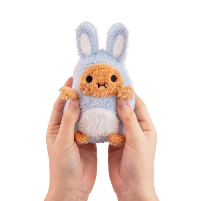 Noodoll Blue Bunny Ricespud Mini Sitting Plush Toy
