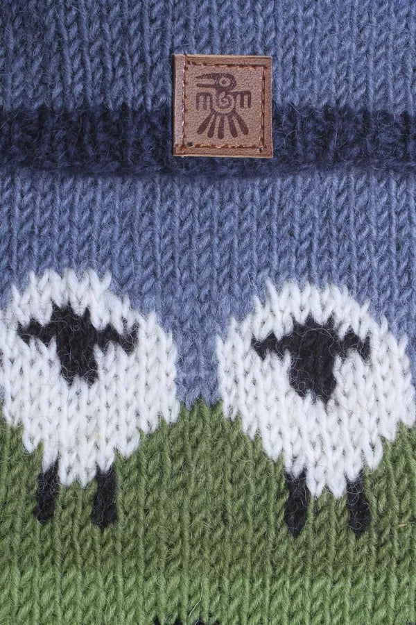 Pachamama Flock Of Sheep Hot Water Bottle