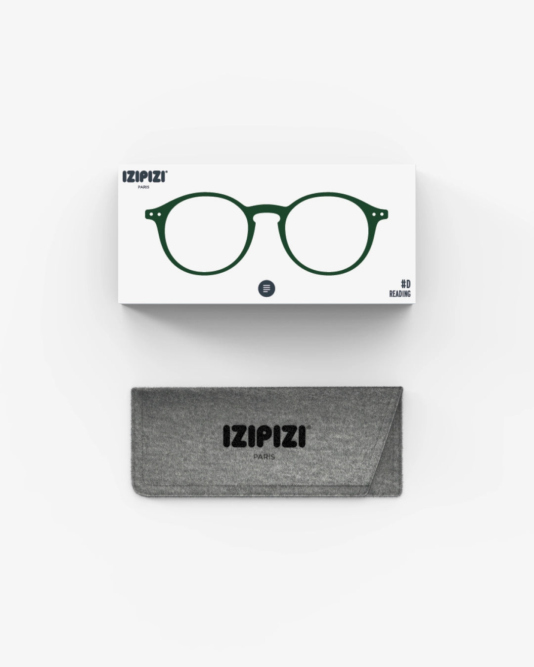 IZIPIZI Reading Glasses #D - Kaki Green