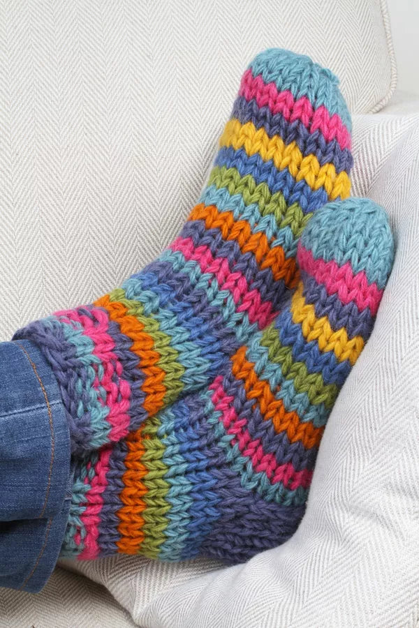 Pachamama Riobamba Denim Sofa Socks