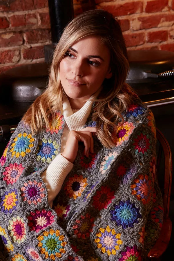 Pachamama Woodstock Throw Bright