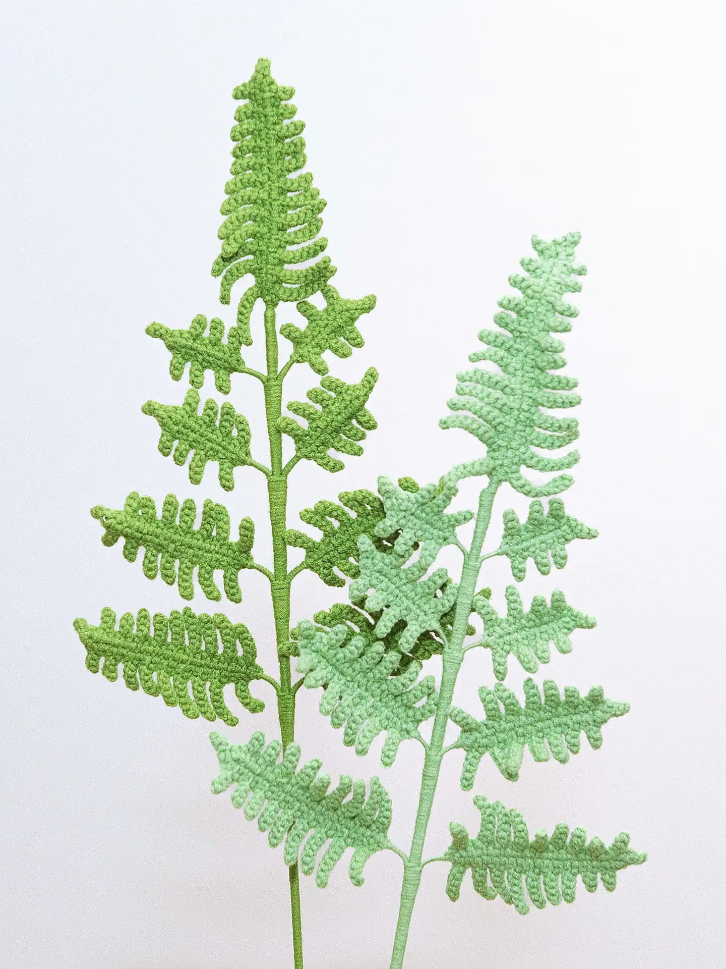 Handmade Crochet Flower - Fern Green