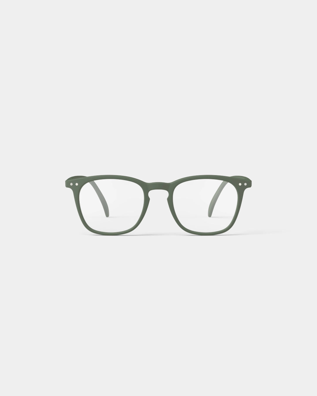 izipizi reading glasses #e model in khaki green colour
