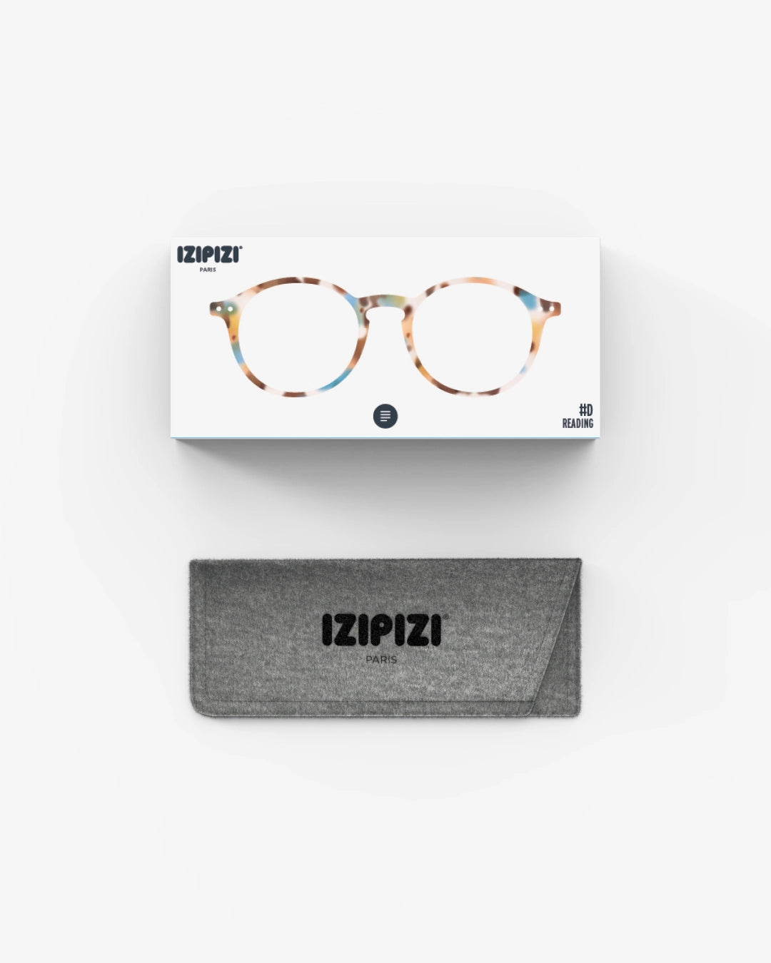 IZIPIZI Reading Glasses #D - Blue Tortoise