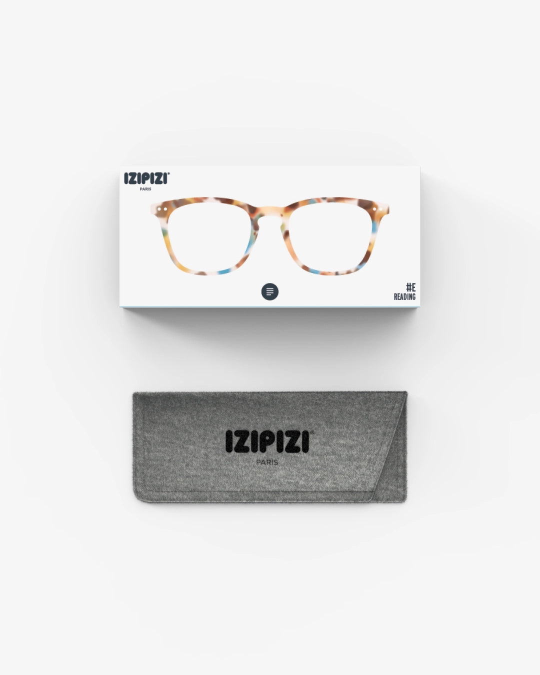 IZIPIZI Reading Glasses #E - Blue Tortoise
