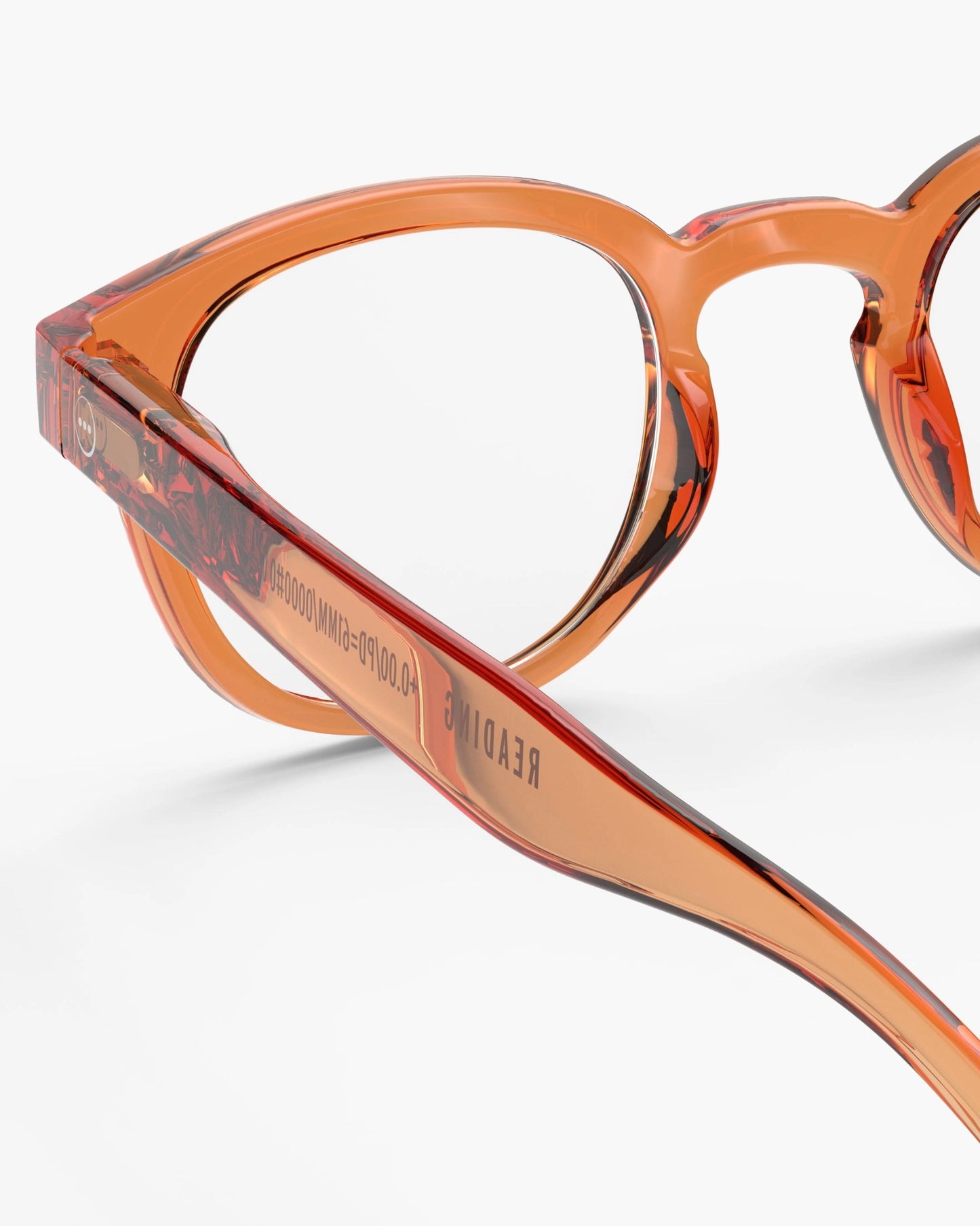 IZIPIZI Reading Glasses #C - Orange Smash