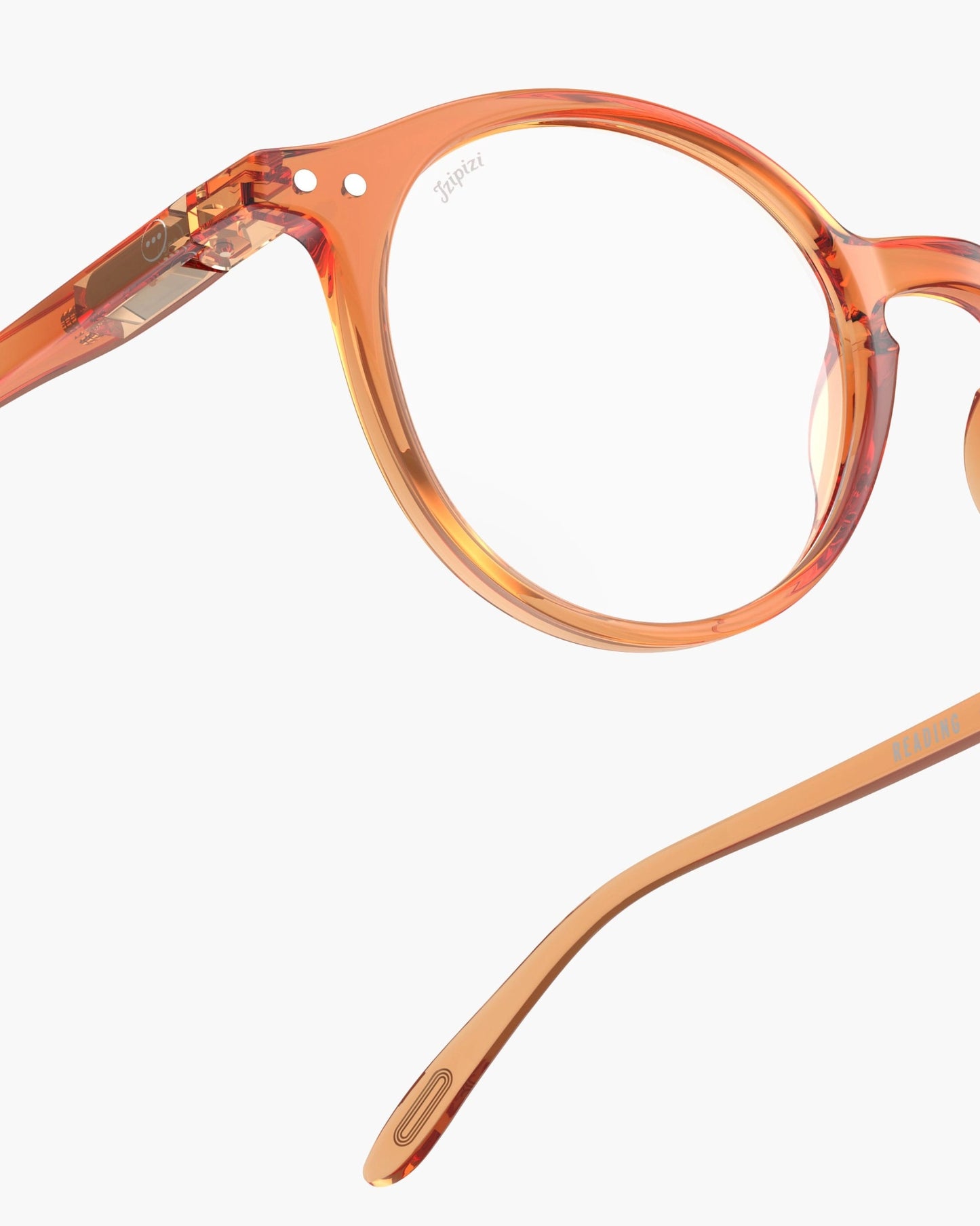 IZIPIZI Reading Glasses #D - Orange Smash