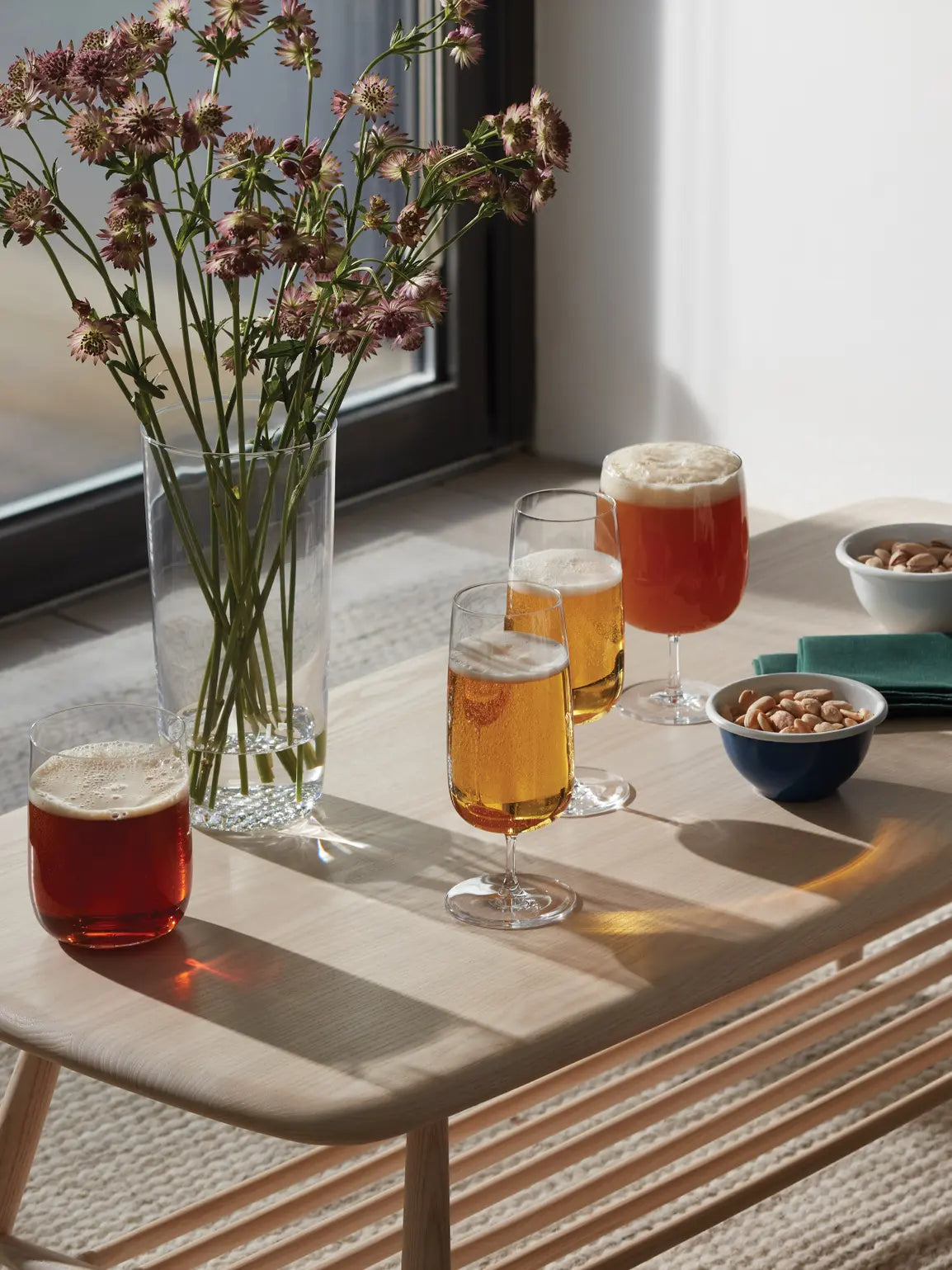 LSA Borough Bar Glass 625ml Set of 4 - Clear