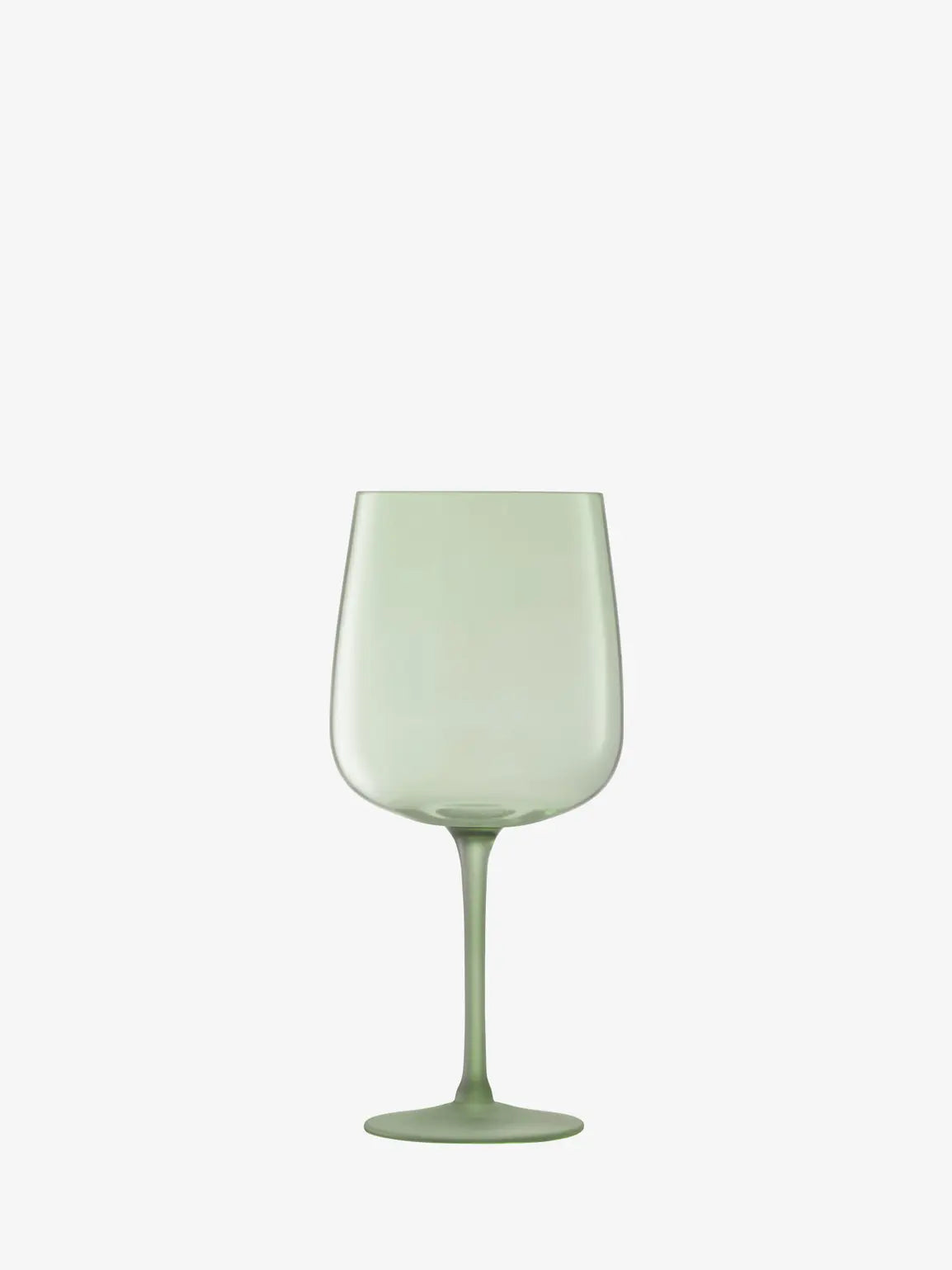LSA Arc Contrast Wine Glass 330ml Set of 2 - Moss