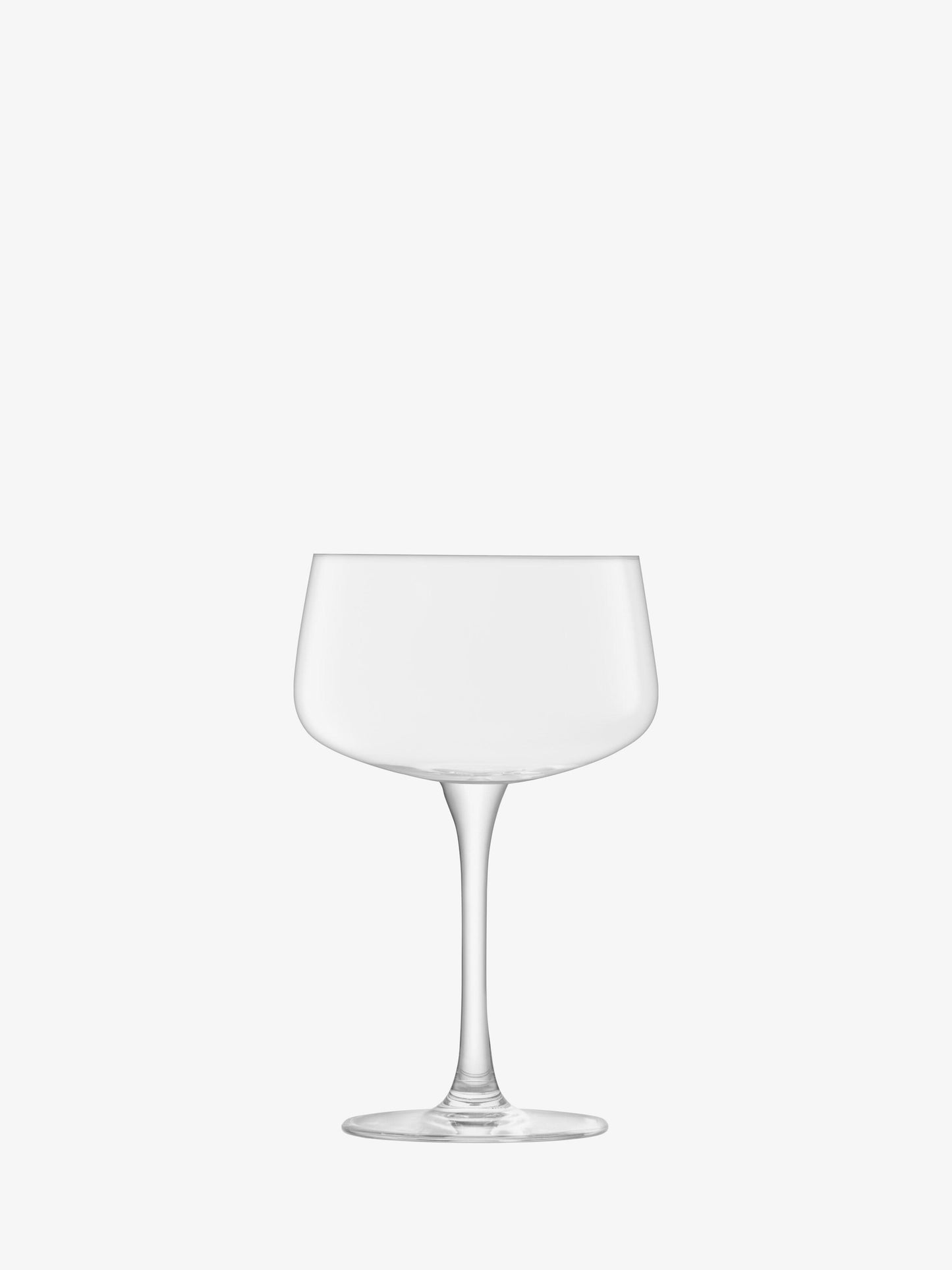 LSA Arc Cocktail Saucer 250ml Set of 2 - Clear