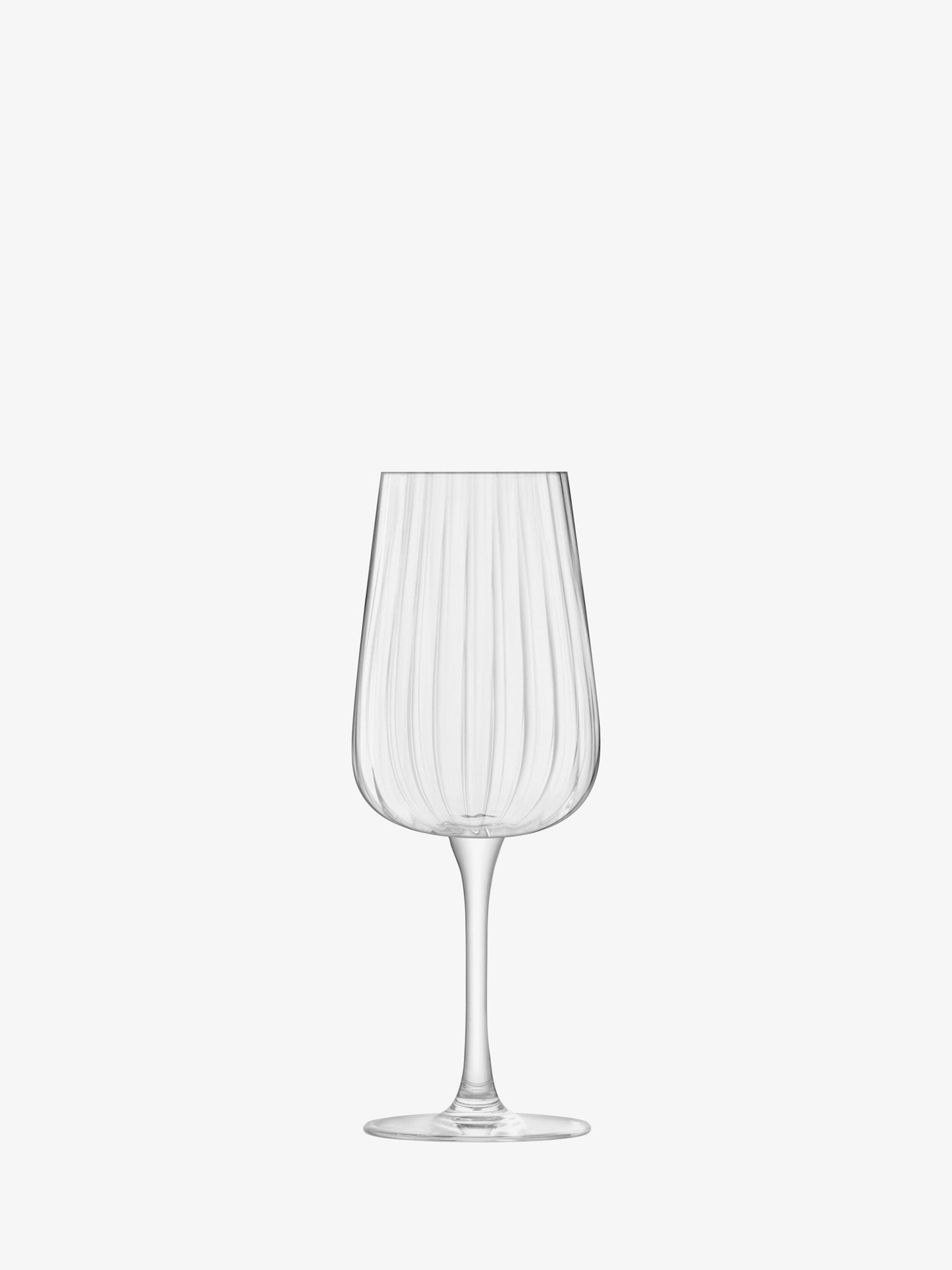LSA Arc Flow Flute Glass 280ml Set of 2 - Clear