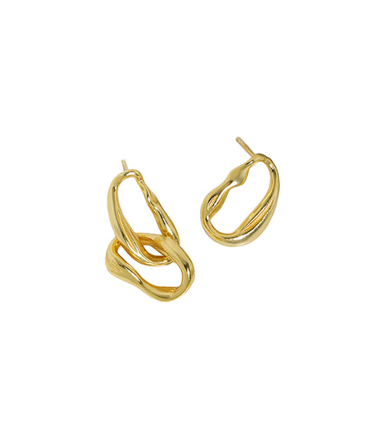 JANUS Edinburgh Gold Steall Earrings