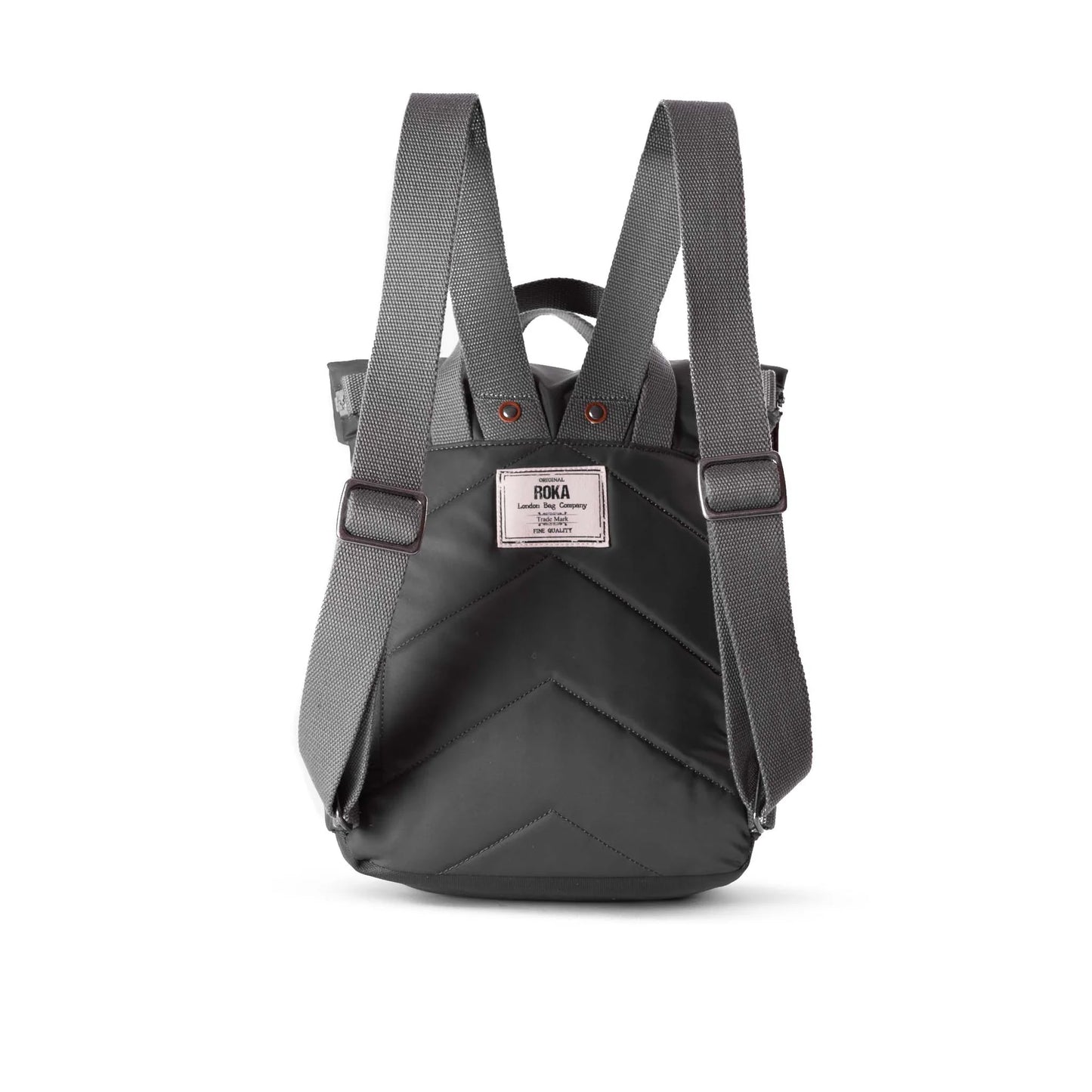 Roka Canfield B Small Sustainable Nylon Backpack - Graphite