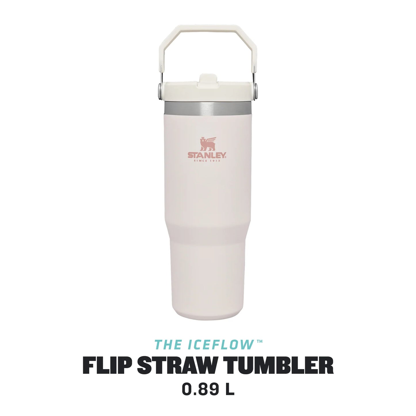 Stanley Classic Iceflow Flip Straw Tumbler - Rose Quartz