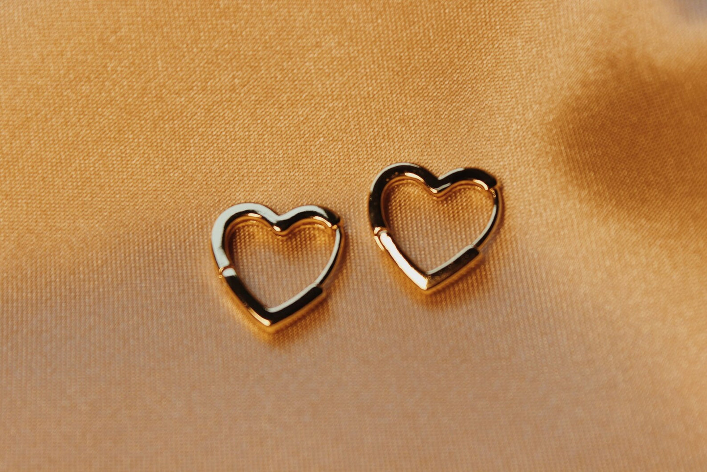 Wonder Lounge Heart Hoop Earrings