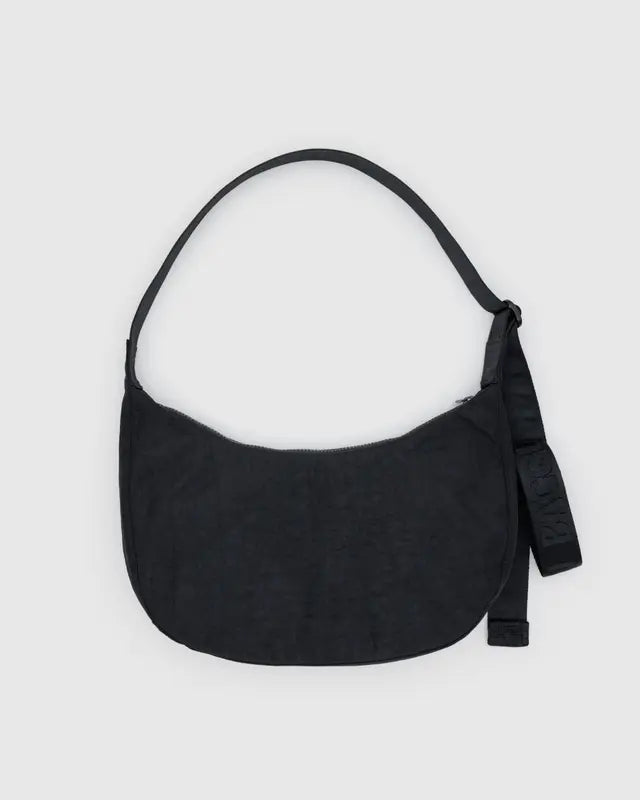 BAGGU Medium Nylon Crescent Bag - Western Applique