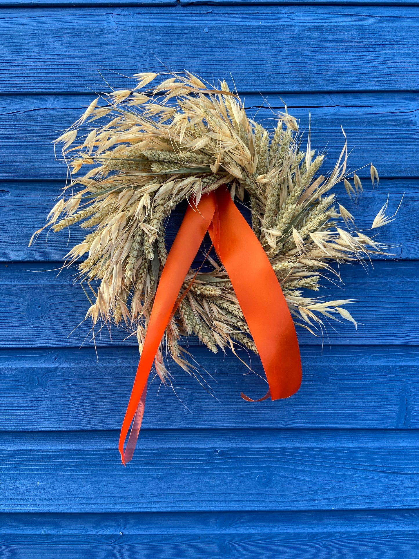 Modern Christmas Door Wreath - Harvest